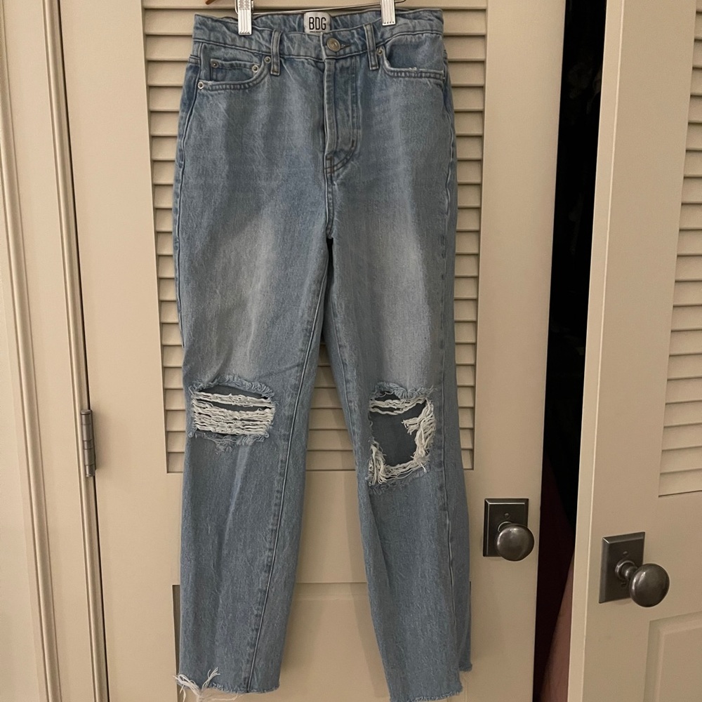 BDG Slim Straight Blue Jeans